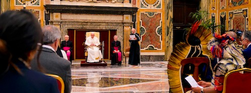 Address of His Holiness Pope Francis to the Participants in the Workshop on “Indigenous Peoples’ Knowledge and the Sciences: Combining Knowledge and Science on Vulnerabilities and Solutions for Resilience”