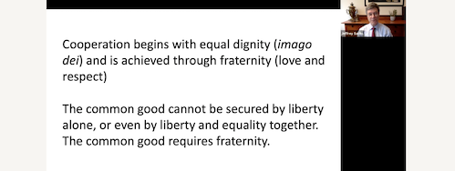 The Beatitude of Justice and "Fratelli tutti"